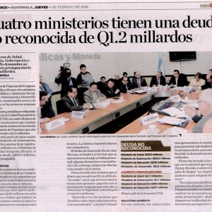 4 de febrero, El Periodico