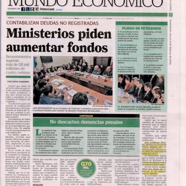 4 de febrero, Prensa Libre