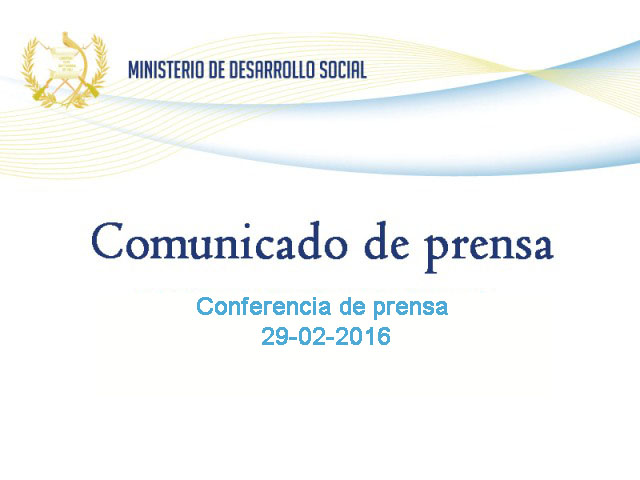 Portada comunicado Prensa