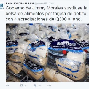 Radio Sonora tarjetas de debito