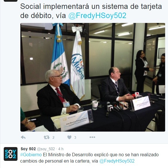 Soy 502 Mides implementarar nuevo sistema