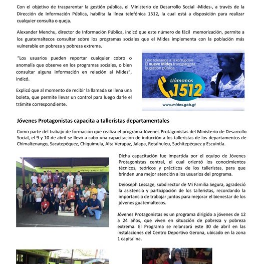 Boletín No. 11