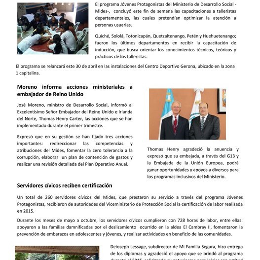 Boletín No. 12