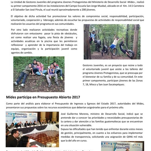 Boletín No. 19