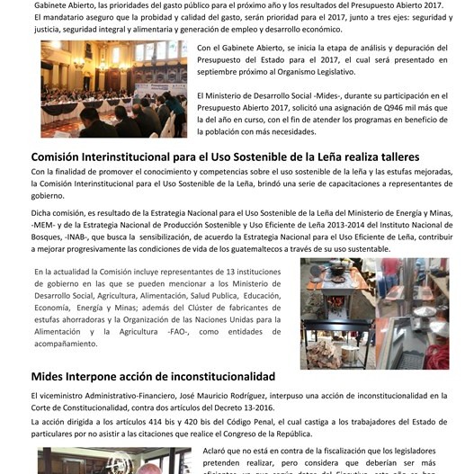 Boletín No. 20