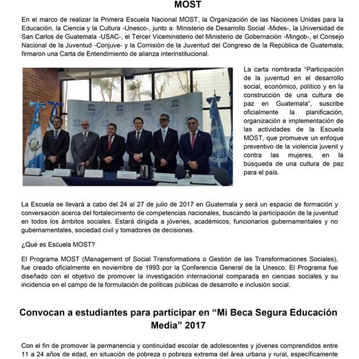 Boletín Semanal 19