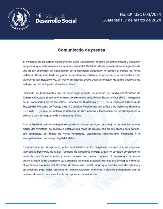 comunicado 3
