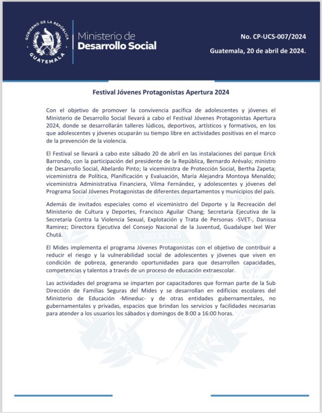comunicado 7